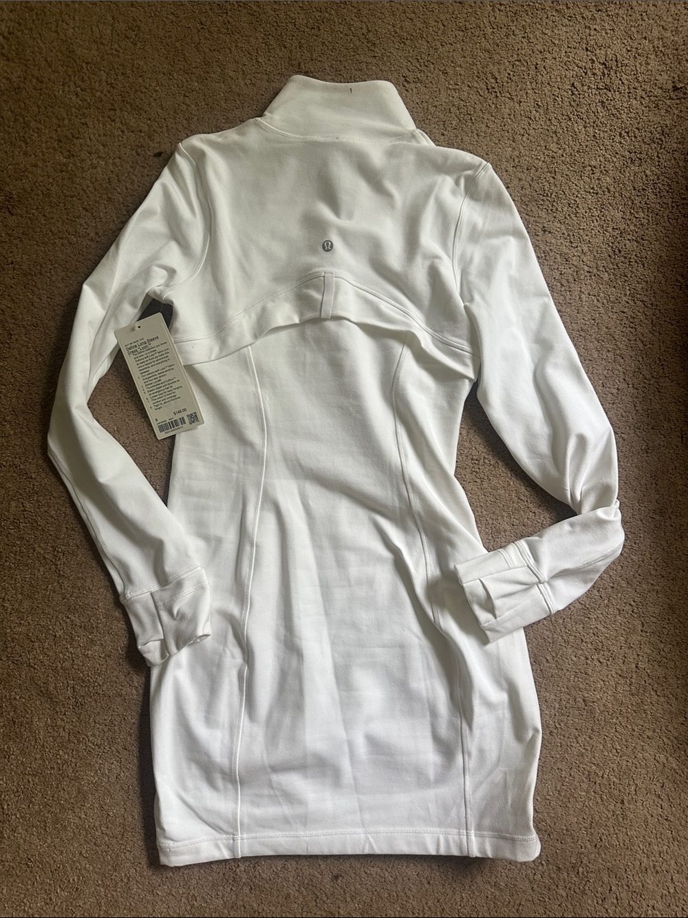 LuLuLemon Define White Dress - Picture 4 of 4